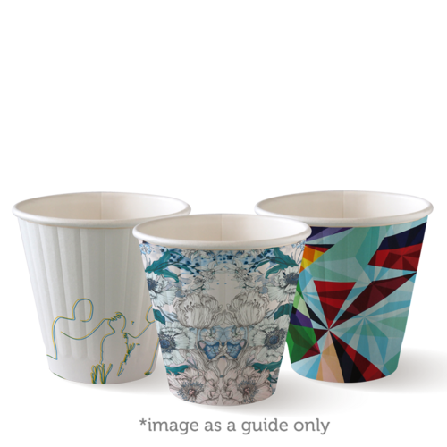 8oz Art Series Double Wall Coffee Cup