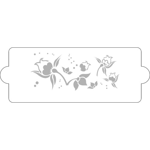 MICA - Decoration Stencil Flowers 1