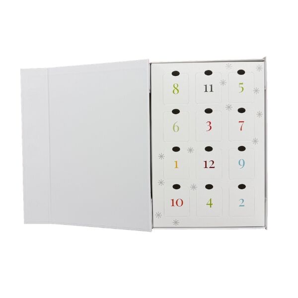 12-Day Advent Calendar Gift Box, Christmas Countdown Packaging