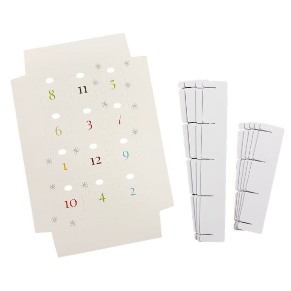 12-Day Advent Calendar Gift Box, Christmas Countdown Packaging