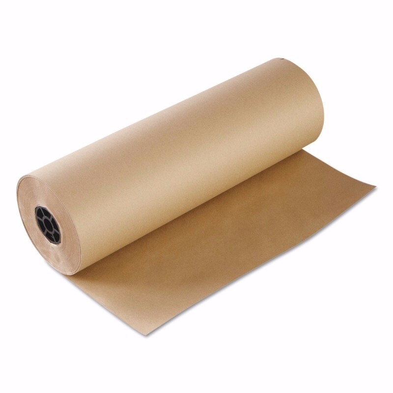 brown kraft paper roll