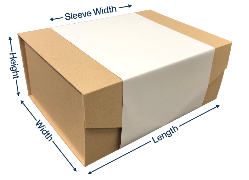 Custom sleeve box measurements