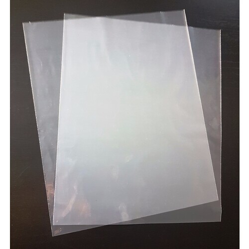 14x18 INCH Size Pack of 100 Pcs  Transparent Plastic Poly Bag Sealable 100  micron approx