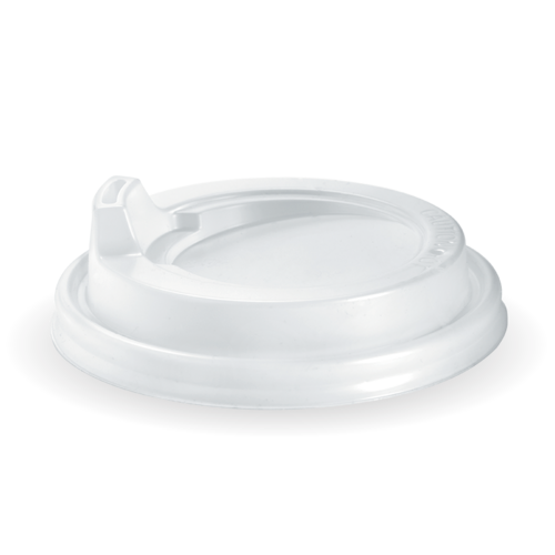 BioCup 80mm Sipper Lid White