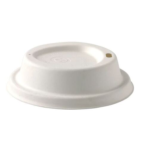BioCup 90mm BIO CANE Sipper Lid White
