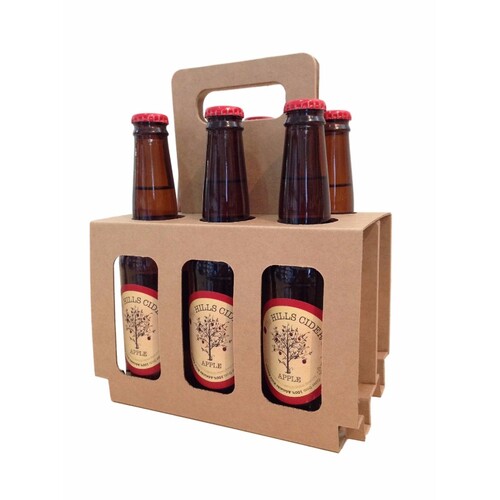 6 Beer Bottle Carrier Kraft