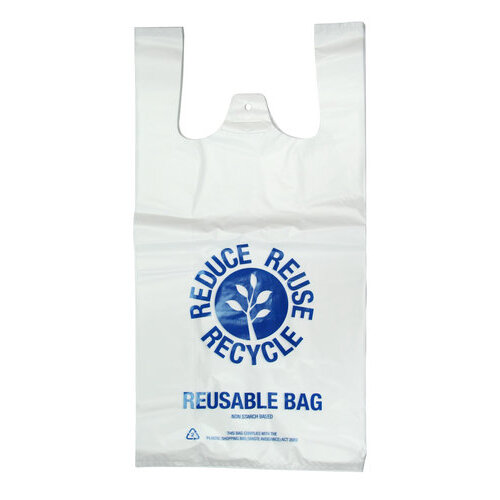 Singlet Bag Medium White REUSE