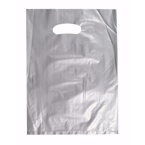 Boutique Bag LDPE Small Silver