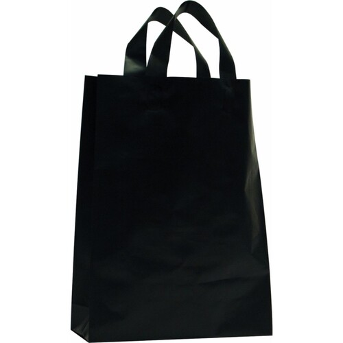 Soft Loop MDPE Plastic Bag X-Large Black