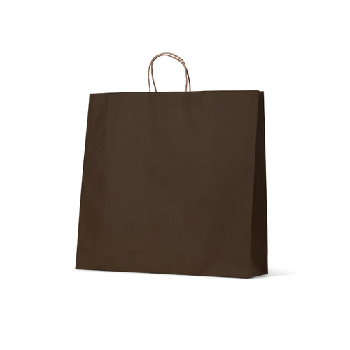 Paper Carry Bag Twist Handle Large Black