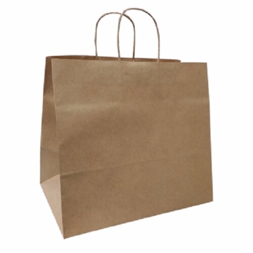 Paper Carry Bag Take Away Large Kraft