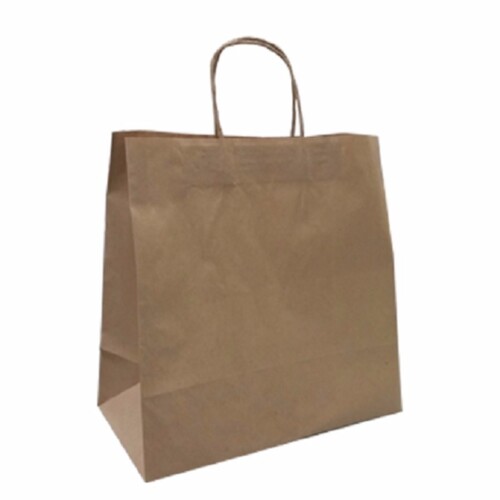 Paper Carry Bag Take Away Medium Kraft