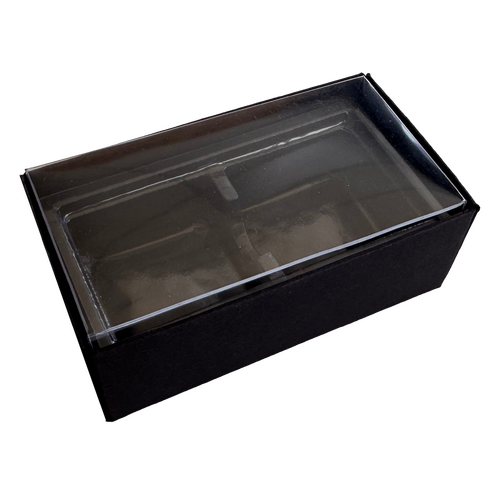 Choc Box 2 Black Base, Clear Lid and Tray