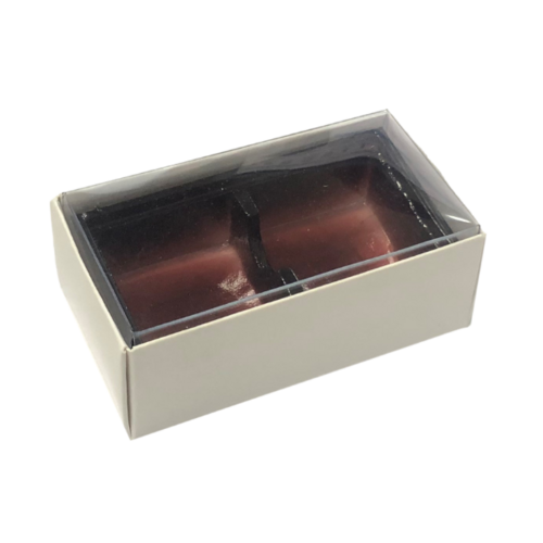 Choc Box 2 White Base, Clear Lid and Tray