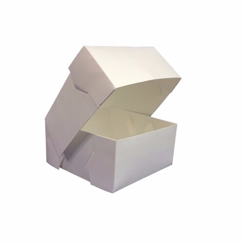 Cake\Donut Carton 8x8x1.75 White