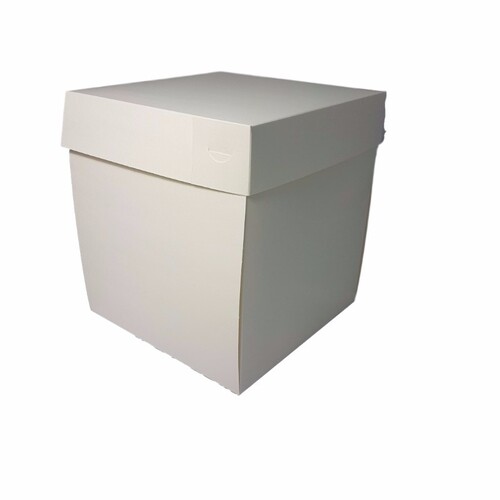 Cake Carton/Giant Cupcake Box 10x10x11 White