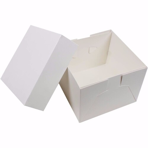 Cake Carton 12x12x6 White