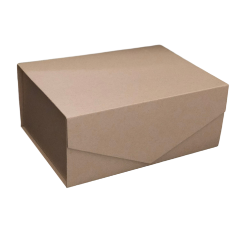 Magnetic Collapsible Box Medium Kraft