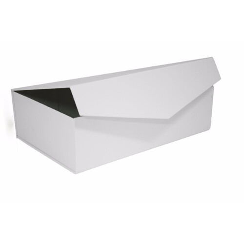 Magnetic Collapsible Box Medium Gloss White