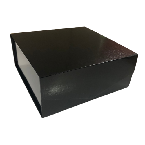 Magnetic Collapsible Box Square Gloss Black