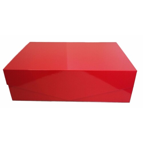 Magnetic Collapsible Box Large Red