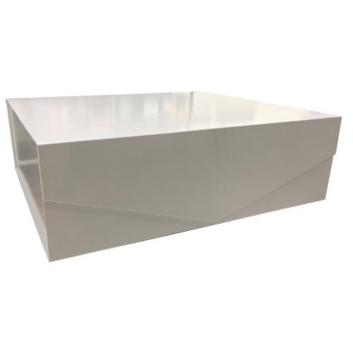 Magnetic Collapsible Box X-Large Gloss White