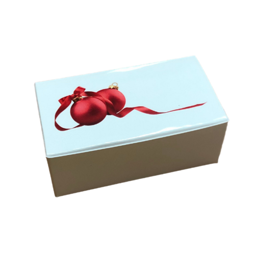 Rectangle Box 2 Christmas Baubles