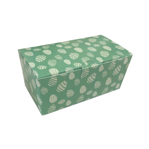 Ballotin Box Medium Easter Print Green Eggs