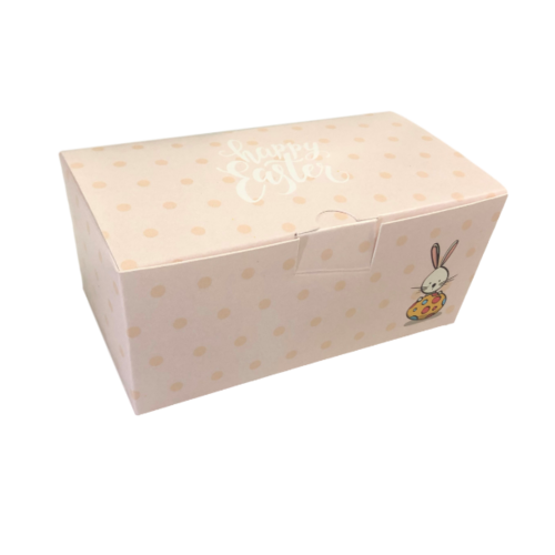 Ballotin Box Medium Easter Print Pink Bunny