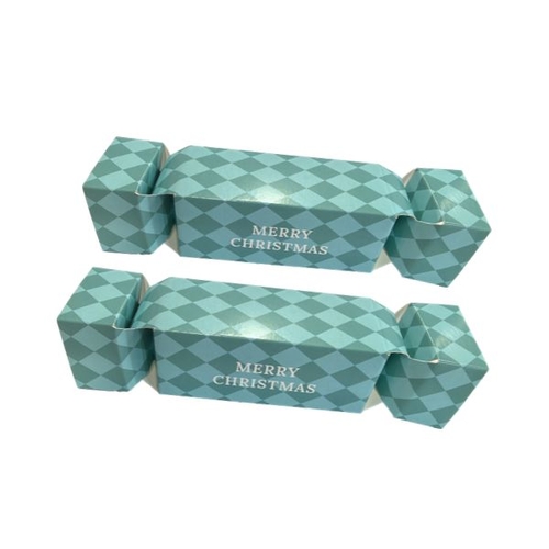 Blue Christmas Cracker Gift Box