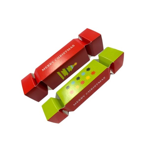 Red & Green Christmas Cracker Gift Box
