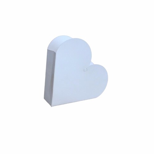 Heart Box White Gloss