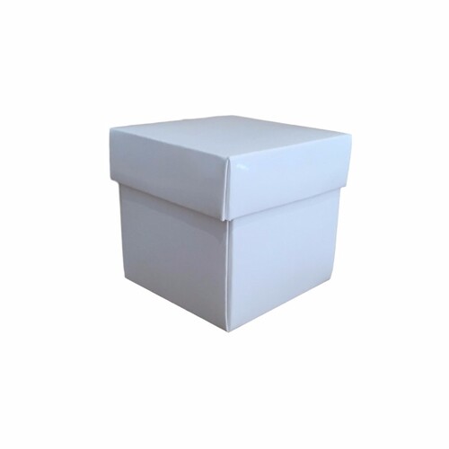Cube Box 50 White