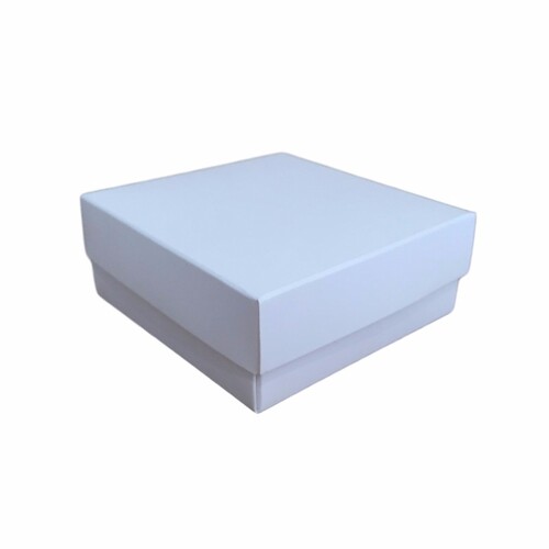 Square 100 Box White