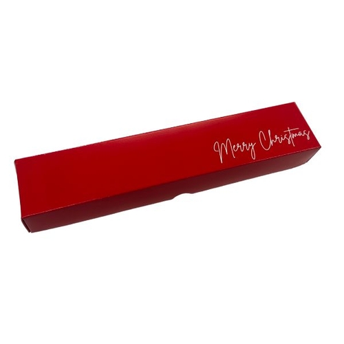 Rectangle Box 6 Christmas Red 