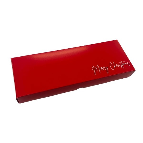 Rectangle 12 Box Christmas Red 