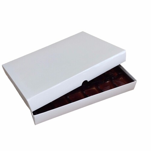 Choc Box 24 White Base, White Lid and Tray