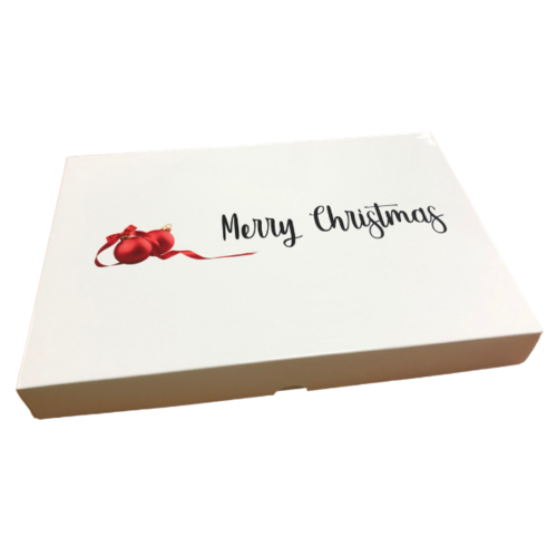 Rectangle 24 Box Christmas Baubles