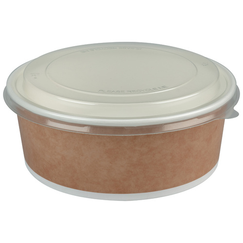 Multi Food Pot & Lid 1000ml Kraft