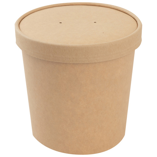 Souper Pot + Lid 26oz Kraft - PK