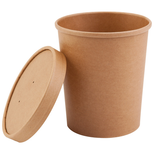 Souper Pot + Lid 32oz Kraft