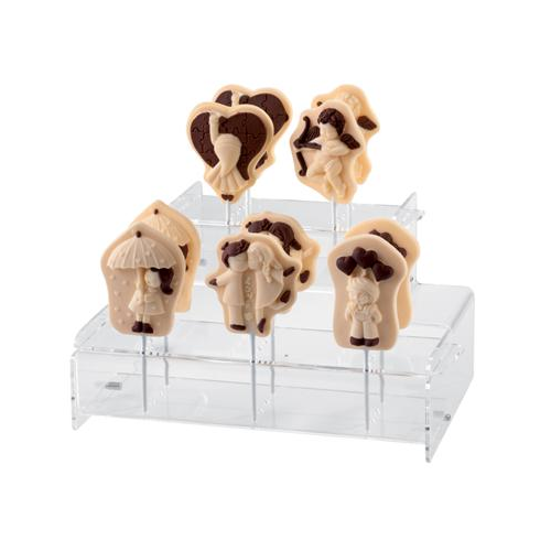 Plexiglass 20 Lollipop Display Tray
