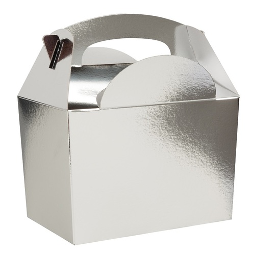 Meal Box Silver Metallic