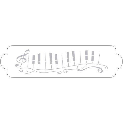 MICA - Decoration Stencil Piano