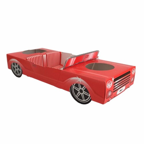 Meal Tray Red Car