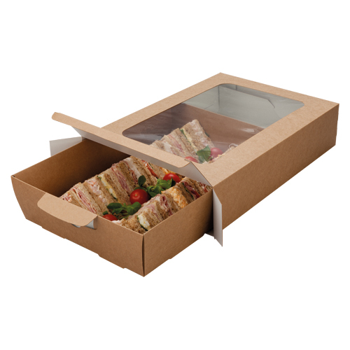 LDL Large Platter Box Tuck Top Sleeve with Window