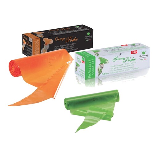 Disposable Pastry Bags 40cm Orange