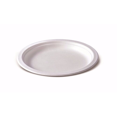 SugarCane Eco Plate 7" White - PK
