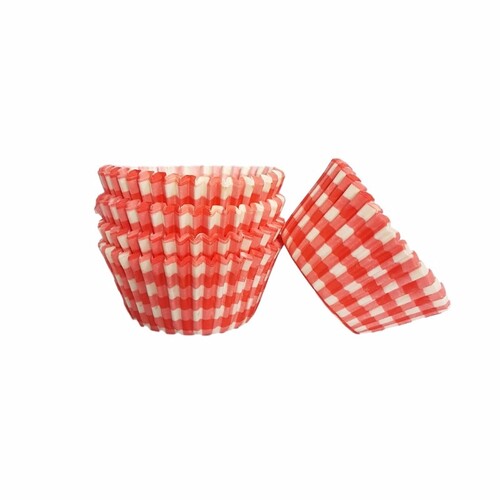 Patty Pans 700 Gingham Red