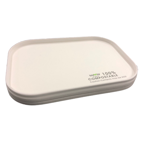 Paper Lid to Suit Compostable PRC Containers
